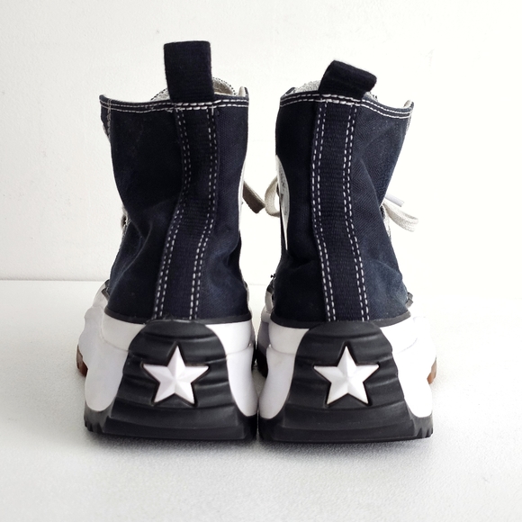 Converse Run Star Hike Canvas High-Top Platform Sneakers Size 7.5 Men / 9 Women - Picture 6 of 16